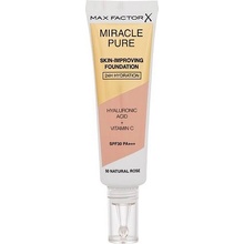 Max Factor Miracle Pure Skin dlouhotrvající make-up SPF30 50 Natural Rose 30 ml