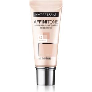 Maybelline new york Affinitone хидратиращ фон дьо тен цвят 24 Golden Beige 30ml