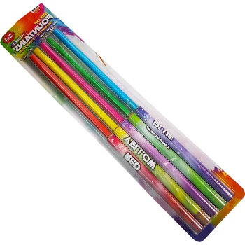 Barevná pochodeň mix 5 ks