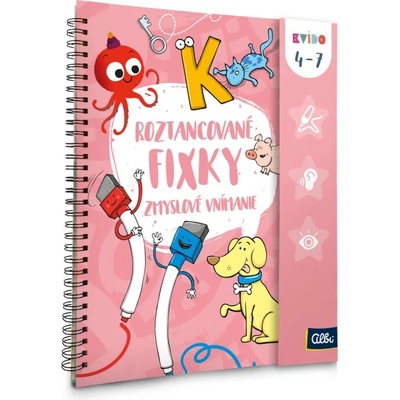 Kvído Roztancované fixky Zmyslové vnímanie 4+