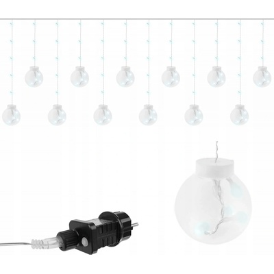 ISO 11347 Světelný závěs koule 108 LED 3.6W studená bílá