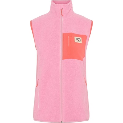 Kari Traa Дамски поларен елек Kari traa Women's Rothe Vest Fleece vest - Kobi / Dusty Pink - размер XL (132-1138-0415)