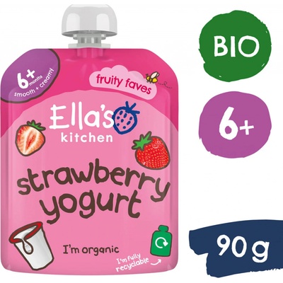 Ella's Kitchen BIO Jahody s jogurtem 90 g – Zboží Dáma