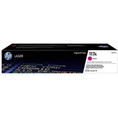 HP Тонер W2073A, 117A, 700 страници/5%, Magenta (W2073A)