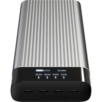 HyperJuice HJ245B 27000 mAh čierna/strieborná