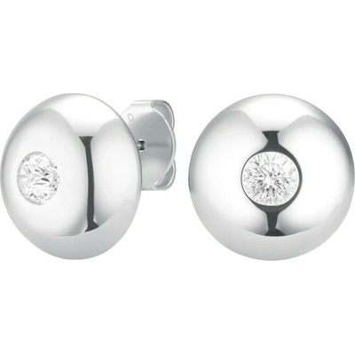 Rosefield Nadčasové oceľové náušnice Solitaire JEBSS-J1199