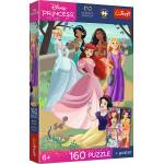 Trefl - Puzzle Disney Princess: Enchanted Party + poster - 160 piese