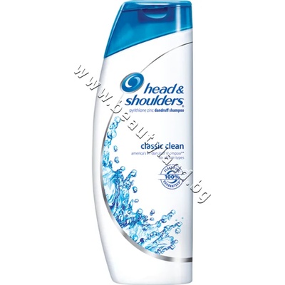 Head & Shoulders Шампоан Head & Shoulders Classic Clean, p/n 01.01272 - Шампоан против пърхот за всекидневна употреба (01.01272)
