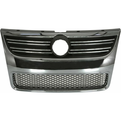 BLIC Přední maska, mřížka chladiče (chrom/černá) VW TOUAREG 7L 11.06-05.10