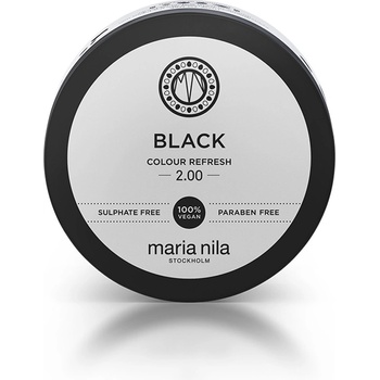 Maria Nila Colour Refresh Black 2.00 maska s farebnými pigmentami 100 ml