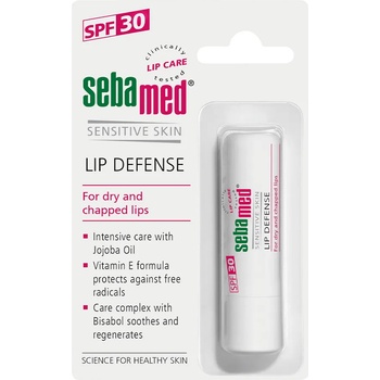 sebamed Защитен гланц за устни, SPF30, 4.8 g