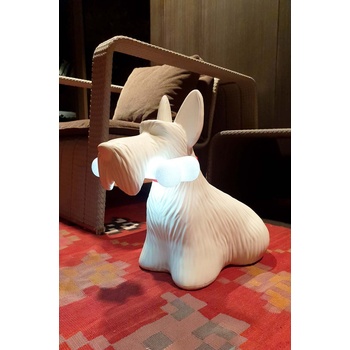 Qeeboo Настолна лампа QeeBoo Scottie (34001WH)