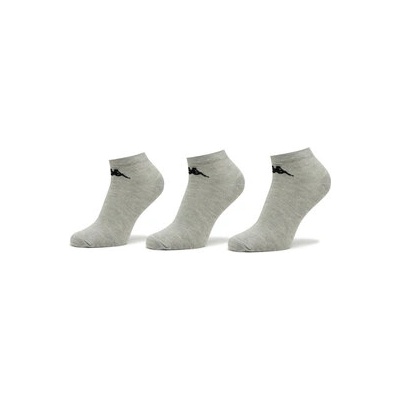 Kappa Комплект 3 чифта дълги чорапи мъжки 708068 Сив (708068)