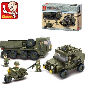 Sluban B0307 Army Service TROOPS set
