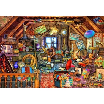 Bluebird Puzzle - Puzzle Hidden Object Attic - 1 000 piese