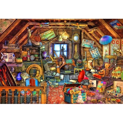 Bluebird Puzzle - Puzzle Hidden Object Attic - 1 000 piese