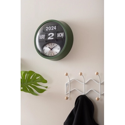 Karlsson Стенен часовник Karlsson Round Flip (KA6030GR)