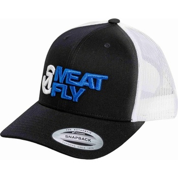 Meatfly шапка с козирка Setty Trucker Blue / Black / White | Черна Meatfly | Cheren | МЪЖЕ | ONE SIZE