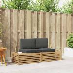 vidaXL Комплекти дивани 3 Брой 182, 5 x 63 x 73 см (3392457)