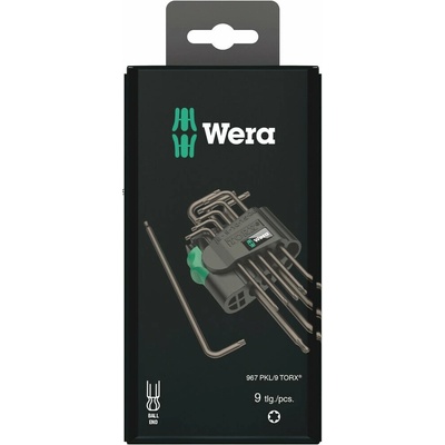 Wera Sada uhlových kľúčov 9 dielna 05073598001