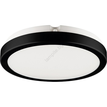 Brilagi - LED Плафон за баня PERA LED/18W/230V Ø 22 см IP65 черен (BG0662)