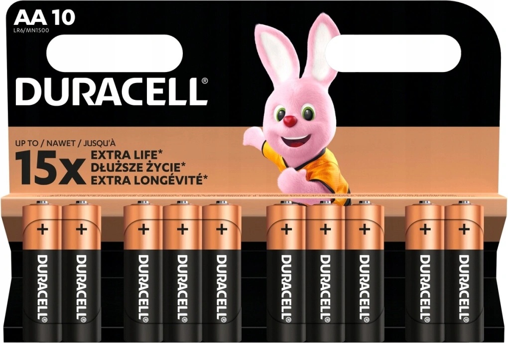 Duracell Basic AA 10ks 42308