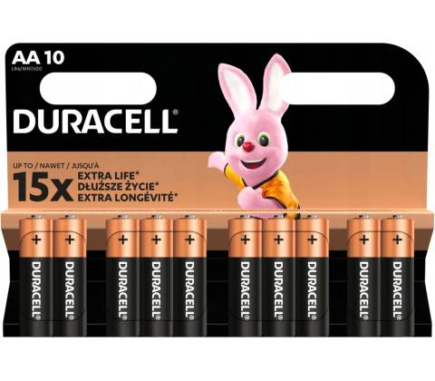 Duracell Basic AA 10ks 42308