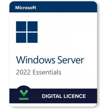 Microsoft Софтуер Microsoft Windows Server 2022 Essentials, 10 Core, English, OEM DVD - G3S-01419R (G3S-01419R)