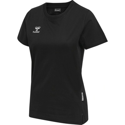 Hummel hmlMOVE GRID COT. T SHIRT S/S WOMAN čierna