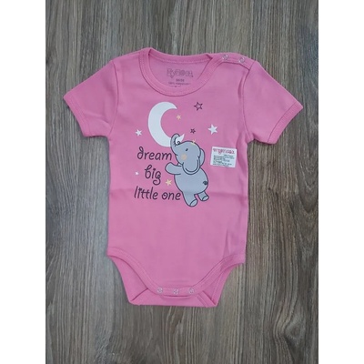 mymosa Боди с къс ръкав Слонче, 56/62, 62/68, 74/80, 86/92