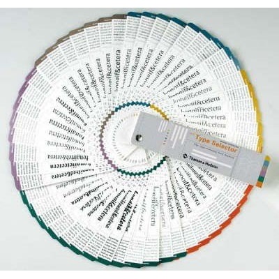 Type Selector : The User-Friendly Font Swatch - Michael Worgotter