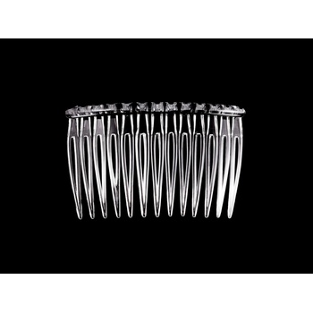 Hřebínek do vlasů průsvitný