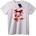 NOONEBRAND Тениска Betty Boop Сърца - L, White