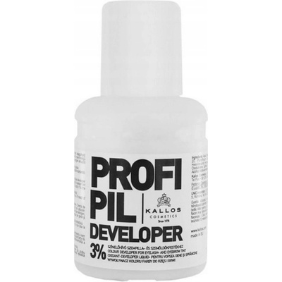 Kallos Profipil Developer aktivační emulze pro barvu na obočí a řasy 60 ml