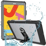 SHELLBOX Калъф за iPad 10.2" (2019 / 2020 / 2021) - ShellBox Waterproof IP68 - Черен
