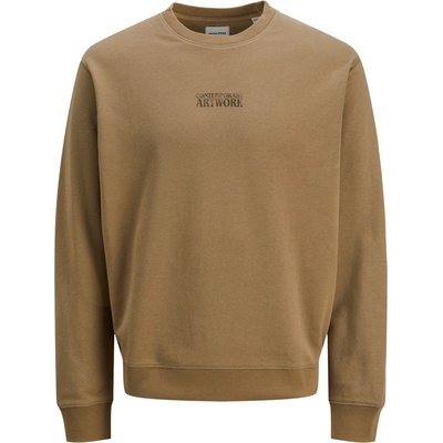 JACK & JONES Блуза Jack and Jones Men's Graphic Crew Sweatshirt - Coriander