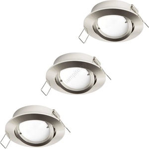 EGLO 31692 - Комплект 3x LED вградени осветителни тела TEDO 1xGU10/5W/230V (EG31692)