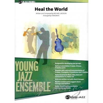 Heal the World by Michael Jackson jazz band grade 2 skóre & parts