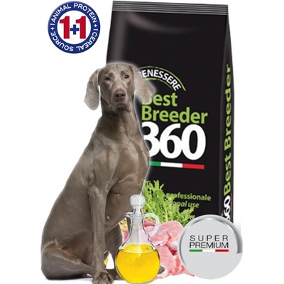 Salute dog adult kachna a oves med/maxi 20 kg