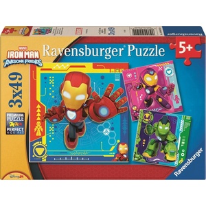 Ravensburger - Puzzle 3x49 Iron Man - 40 - 99 piese