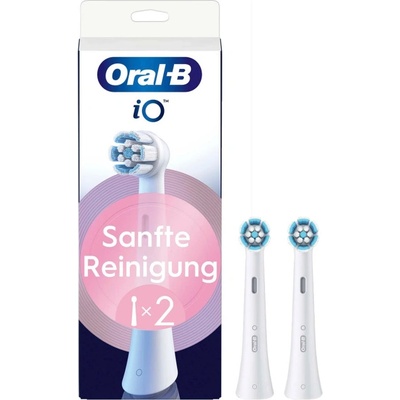 Oral-B iO Смяна на четки, 2 броя, Бели (373609)