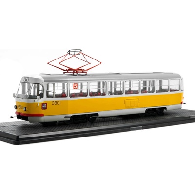 Start Scale Models Tramvaj Tatra T3SU Žlutá SSM 1:43