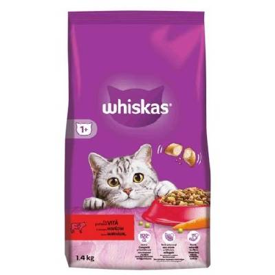 Whiskas Adult s hovädzím mäsom 1,4 kg