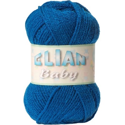 Pletací příze Elian Baby 10346 - modrá