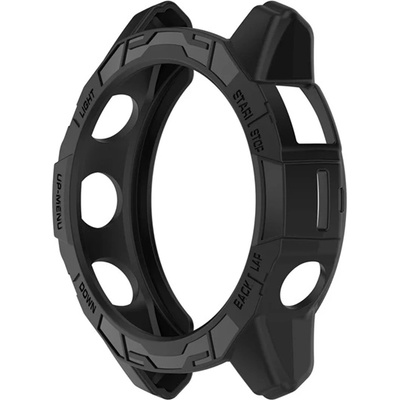 gigapack Garmin Fenix E GIGAPACK Силиконова подложка за рамка, устойчива на удар, ЧЕРНА (GP-183291)