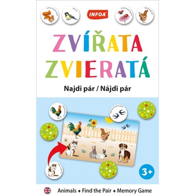 Zvířata/Zvieratá Najdi pár/Nájdi pár