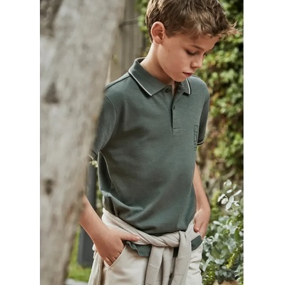 MAYORAL Поло тениска къс ръкав принт евкалипт за момче Майорал