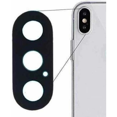 Sklíčko zadní kamery iPhone XS, XS MAX bez rámečku