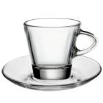Vitrum VM-122303 Чаша с чинийка за топли напитки 80ml Barchetta-1бр (010462)