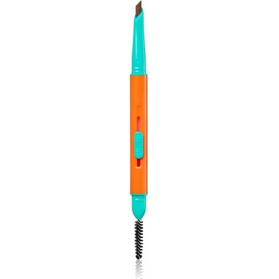 Trouble Maker Feral Brow Blade ceruzka na obočie s kefkou 2 v 1 Medium Brown 0,12 g